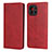Funda de Cuero Cartera con Soporte Carcasa T20 para Xiaomi Mi 11 Lite 5G Rojo