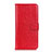 Funda de Cuero Cartera con Soporte Carcasa T22 para Samsung Galaxy Note 20 5G Rojo