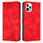 Funda de Cuero Cartera con Soporte Carcasa Y01X para Apple iPhone 14 Pro Rojo