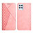 Funda de Cuero Cartera con Soporte Carcasa Y02X para Motorola Moto Edge S 5G Oro Rosa