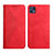 Funda de Cuero Cartera con Soporte Carcasa Y02X para Motorola Moto G50 5G Rojo