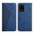 Funda de Cuero Cartera con Soporte Carcasa Y02X para Samsung Galaxy S20 Ultra Azul