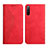 Funda de Cuero Cartera con Soporte Carcasa Y02X para Sony Xperia 10 III Rojo