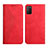 Funda de Cuero Cartera con Soporte Carcasa Y02X para Xiaomi Poco M3 Rojo