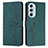 Funda de Cuero Cartera con Soporte Carcasa Y03X para Motorola Moto Edge Plus (2022) 5G Verde