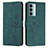 Funda de Cuero Cartera con Soporte Carcasa Y03X para Motorola Moto Edge S30 5G Verde