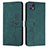 Funda de Cuero Cartera con Soporte Carcasa Y03X para Motorola Moto G50 5G Verde