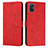 Funda de Cuero Cartera con Soporte Carcasa Y03X para Samsung Galaxy A71 5G Rojo