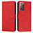 Funda de Cuero Cartera con Soporte Carcasa Y03X para Samsung Galaxy Note 20 Ultra 5G Rojo