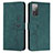 Funda de Cuero Cartera con Soporte Carcasa Y03X para Samsung Galaxy S20 FE (2022) 5G Verde