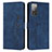 Funda de Cuero Cartera con Soporte Carcasa Y03X para Samsung Galaxy S20 Lite 5G Azul