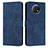 Funda de Cuero Cartera con Soporte Carcasa Y03X para Xiaomi Redmi Note 9T 5G Azul