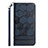 Funda de Cuero Cartera con Soporte Carcasa Y05B para Samsung Galaxy A23 5G Azul