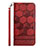 Funda de Cuero Cartera con Soporte Carcasa Y05B para Samsung Galaxy A23 5G Rojo