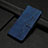 Funda de Cuero Cartera con Soporte Carcasa Y06X para Xiaomi Redmi Note 12 Explorer Azul