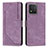 Funda de Cuero Cartera con Soporte Carcasa Y07X para Huawei Honor X5 Morado