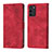Funda de Cuero Cartera con Soporte Carcasa YB1 para Nokia G100 Rojo