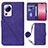 Funda de Cuero Cartera con Soporte Carcasa YB1 para Xiaomi Mi 13 Lite 5G Morado