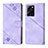 Funda de Cuero Cartera con Soporte Carcasa YB3 para Xiaomi Redmi Note 12 Pro Speed 5G Morado