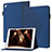 Funda de Cuero Cartera con Soporte Carcasa YX1 para Apple iPad 10.2 (2020) Azul