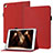 Funda de Cuero Cartera con Soporte Carcasa YX1 para Apple iPad Pro 10.5 Rojo