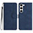 Funda de Cuero Cartera con Soporte Carcasa YX2 para Samsung Galaxy S23 Plus 5G Azul