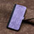 Funda de Cuero Cartera con Soporte Carcasa YX5 para Apple iPhone 13 Morado