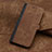 Funda de Cuero Cartera con Soporte Carcasa YX5 para Samsung Galaxy S23 Plus 5G Marron