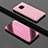 Funda de Cuero Cartera con Soporte Espejo Carcasa L02 para Huawei Mate 20 Pro Oro Rosa