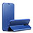 Funda de Cuero Cartera con Soporte L01 para Huawei G10 Azul