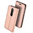 Funda de Cuero Cartera con Soporte L01 para Nokia 6.1 Plus Oro Rosa