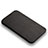 Funda de Cuero Cartera con Soporte L01 para Samsung Galaxy Note 2 N7100 N7105 Negro