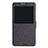 Funda de Cuero Cartera con Soporte L01 para Samsung Galaxy Note 3 N9000 Negro