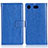 Funda de Cuero Cartera con Soporte L01 para Sony Xperia XZ1 Compact Azul