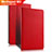 Funda de Cuero Cartera con Soporte L02 para Huawei Mediapad M3 8.4 BTV-DL09 BTV-W09 Rojo