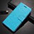 Funda de Cuero Cartera con Soporte L02 para Nokia 6.1 Plus Azul Cielo