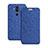Funda de Cuero Cartera con Soporte L02 para Nokia 7.1 Plus Azul