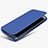 Funda de Cuero Cartera con Soporte L02 para Samsung Galaxy S7 Edge G935F Azul