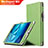 Funda de Cuero Cartera con Soporte L04 para Huawei Mediapad M3 8.4 BTV-DL09 BTV-W09 Verde