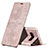 Funda de Cuero Cartera con Soporte L04 para Samsung Galaxy Note 8 Rosa