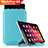 Funda de Cuero Cartera con Soporte L06 para Huawei MediaPad M5 8.4 SHT-AL09 SHT-W09 Azul Cielo