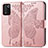 Funda de Cuero Cartera con Soporte Mariposa Carcasa para Oppo K9S 5G Rosa