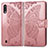 Funda de Cuero Cartera con Soporte Mariposa Carcasa para Samsung Galaxy M10 Rosa