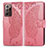 Funda de Cuero Cartera con Soporte Mariposa Carcasa para Samsung Galaxy Note 20 Ultra 5G Rosa Roja
