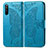 Funda de Cuero Cartera con Soporte Mariposa Carcasa para Sony Xperia 10 III Azul