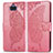 Funda de Cuero Cartera con Soporte Mariposa Carcasa para Sony Xperia 8 Lite Rosa Roja