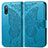 Funda de Cuero Cartera con Soporte Mariposa Carcasa para Sony Xperia Ace II Azul