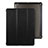 Funda de Cuero Cartera con Soporte para Apple iPad 2 Negro