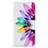 Funda de Cuero Cartera con Soporte Patron de Moda Carcasa B01F para Samsung Galaxy M20 Multicolor