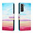 Funda de Cuero Cartera con Soporte Patron de Moda Carcasa H02X para Samsung Galaxy S22 5G Vistoso